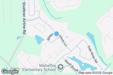 Map image of the property - 10118 Black Birch Ln
