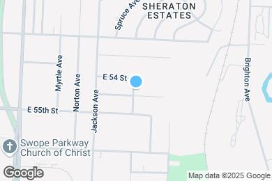 Map image of the property - 5421 Kensington Ave