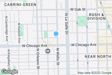 Map image of the property - 210 W Institute Pl