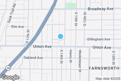Map image of the property - 2004 S 14th St