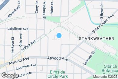 Map image of the property - 142 S Marquette St
