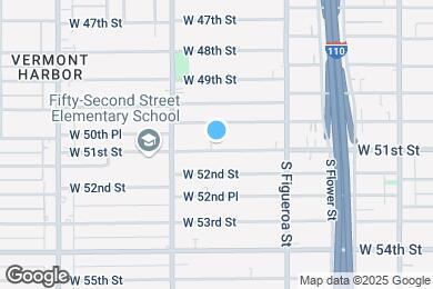 Map image of the property - 635 W 51st St