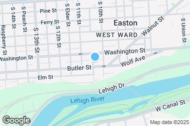 Map image of the property - 1021 Butler St