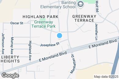 Map image of the property - 1428 Josephine St