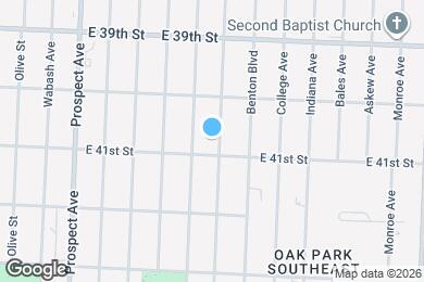 Map image of the property - 4038 Bellefontaine Ave