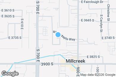 Map image of the property - 3744 S 810 E