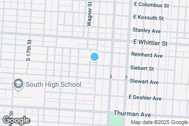 Map image of the property - 1113 S 22nd St