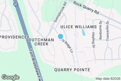 Map image of the property - 2609 Quarry Ridge Ln