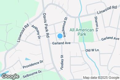 Map image of the property - 2108 Garland Ave