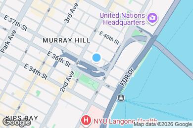 Map image of the property - 330 E 38th St