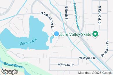 Map image of the property - Edgewater Apartments Boise - OLD