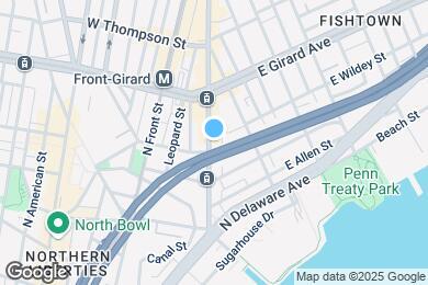 Map image of the property - Frankford Lofts
