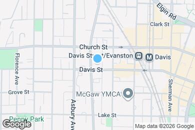 Map image of the property - 1125 Davis St./ 1603-11 Ridge Ave.