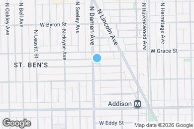 Map image of the property - 1946 W Bradley Pl