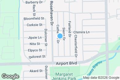 Map image of the property - 10401 Cathedral Dr