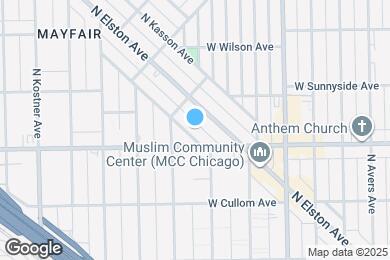 Map image of the property - 4417 N Keokuk Ave