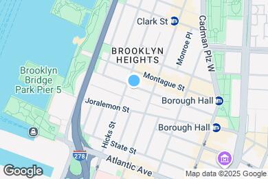 Map image of the property - 70 Remsen St