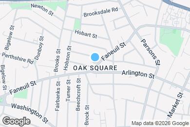 Map image of the property - 233 Faneuil St