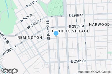 Map image of the property - 2702 Maryland Ave
