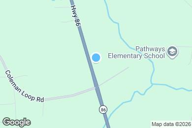 Map image of the property - 1523 NC-86