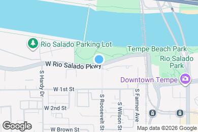 Map image of the property - 435 W Rio Salado Pkwy