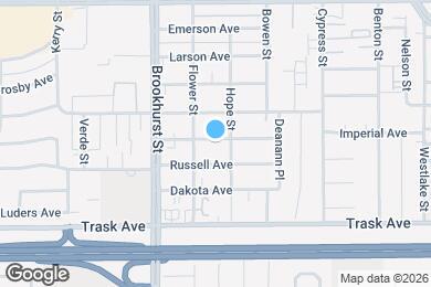 Map image of the property - 10122 Imperial Ave