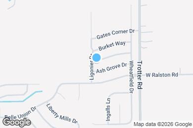 Map image of the property - 8459 Wanda Lake Dr