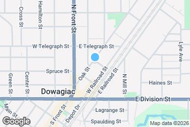 Map image of the property - 122 Oak St