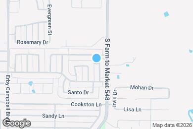 Map image of the property - 1517 Brandon Dr