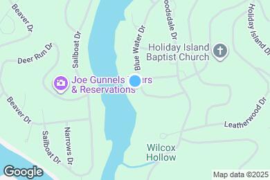 Map image of the property - 43 Blue Water Dr