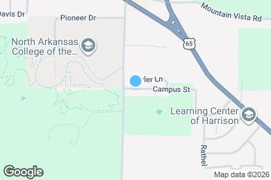 Map image of the property - 1606 Campus Dr