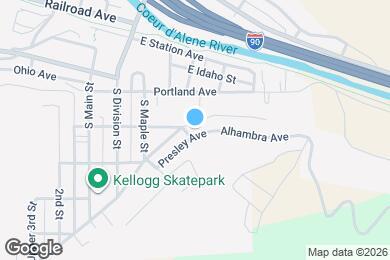 Map image of the property - 203 E Market Ave