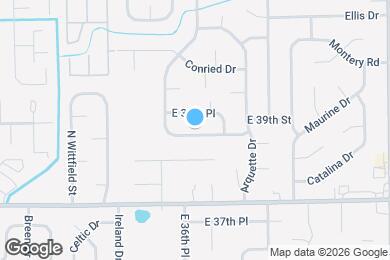 Map image of the property - 9538 E 39th St