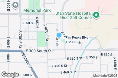 Map image of the property - 201 S 1000 E St
