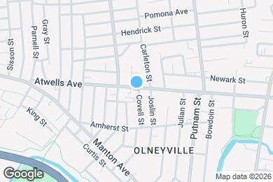 Map image of the property - 910 Atwells Ave