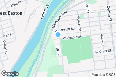 Map image of the property - 1107 W Lincoln St