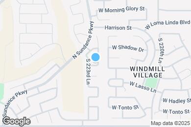 Map image of the property - 718 S 223rd Dr