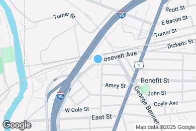 Map image of the property - 905 Roosevelt Ave