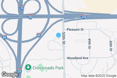 Map image of the property - 1100 50th St