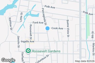 Map image of the property - 2006 Ducayet St