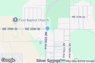Map image of the property - 3463 NE 55th Ave