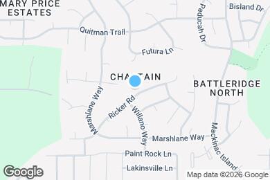 Map image of the property - 6017 Ricker Rd