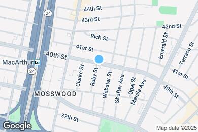 Map image of the property - 445 40th St
