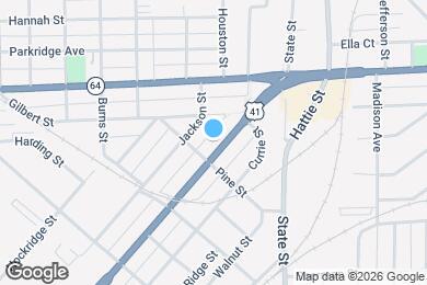 Map image of the property - 741 Marinette Ave