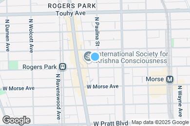 Map image of the property - 7000 N Paulina St