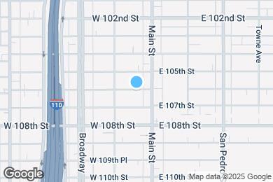 Map image of the property - 130 W 106th St