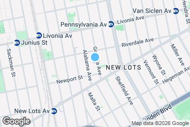 Map image of the property - GEORGIA AVENUE