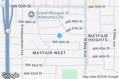 Map image of the property - 3029 NW 46th St
