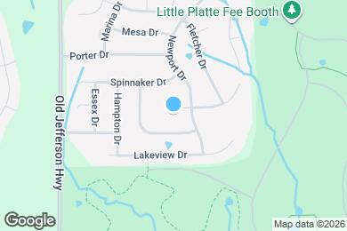 Map image of the property - 303 Amesbury Dr