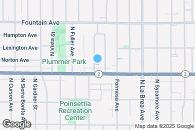 Map image of the property - 1114 N Poinsettia Pl
